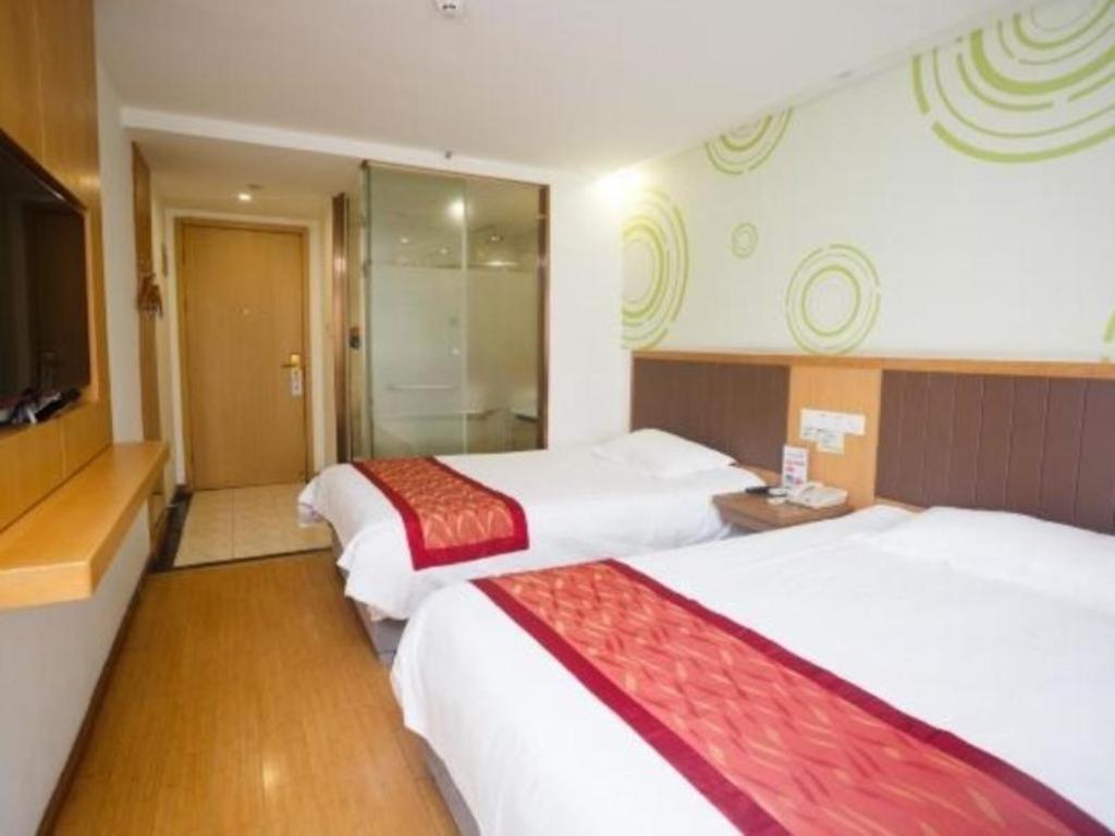 Greentree Inn Zhejiang Ningbo South Railway Station Express Hotel Buitenkant foto