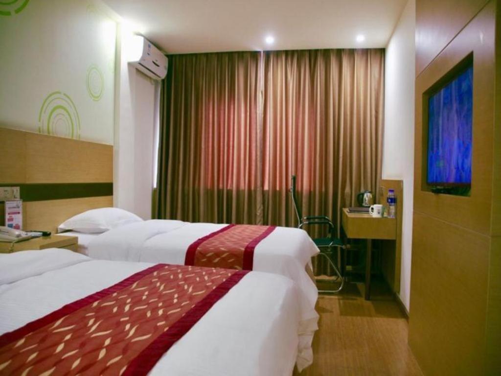 Greentree Inn Zhejiang Ningbo South Railway Station Express Hotel Buitenkant foto